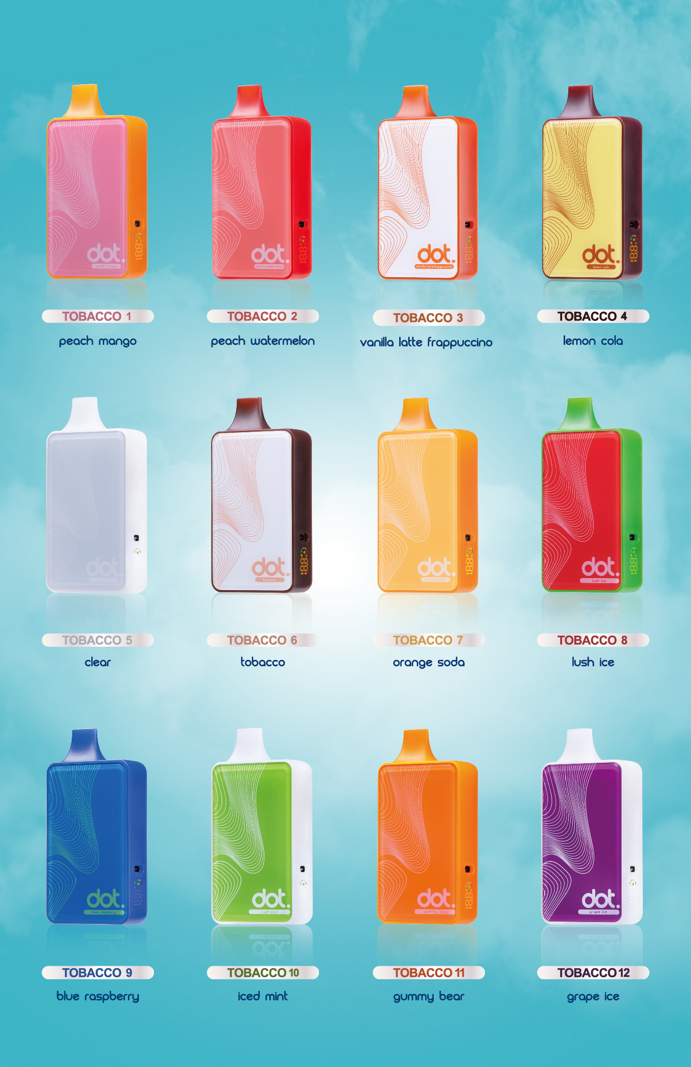 DOT.V2 10000PUFFS 5% 一次性拋棄式 